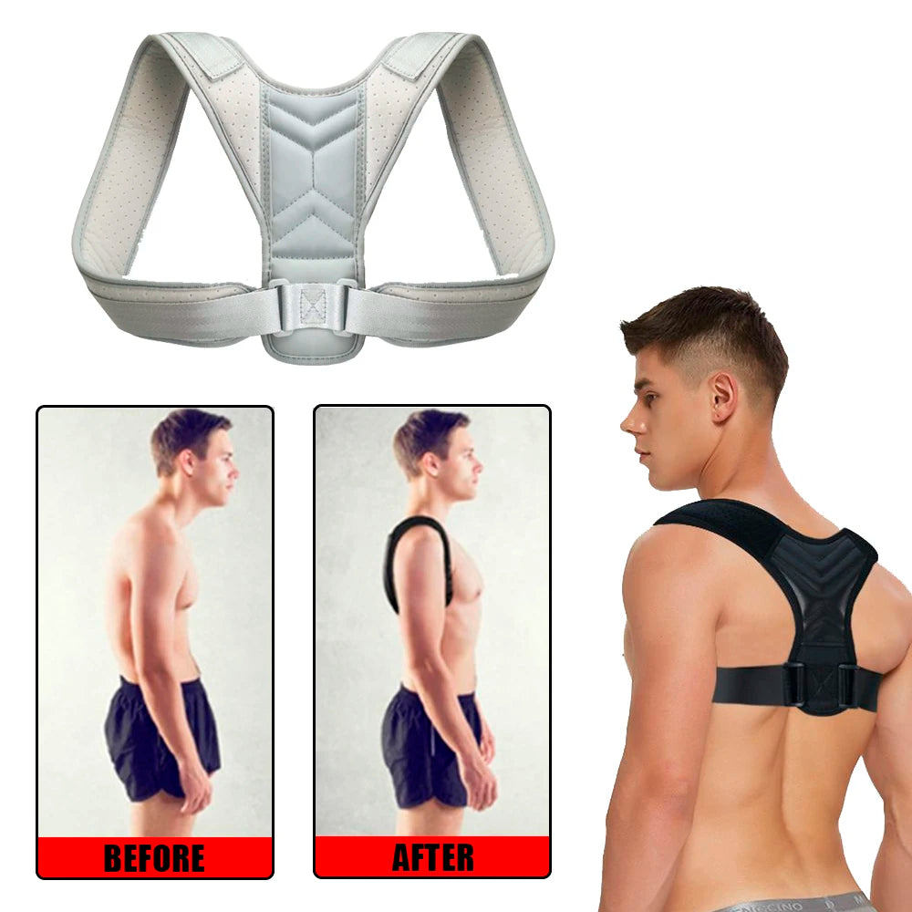 Adjustable Back Posture Corrector Strap for Adults