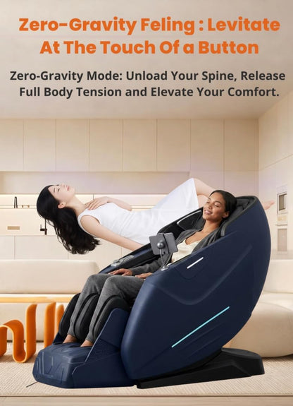 Wellmore 5D SL-Track Zero Gravity Full Body Massage Chair With 5 Year Warranty