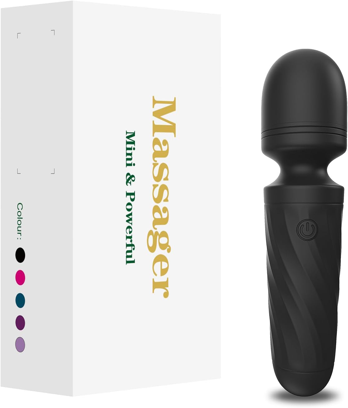 Mini Wand Massager – Quiet, Water-Resistant & USB Rechargeable