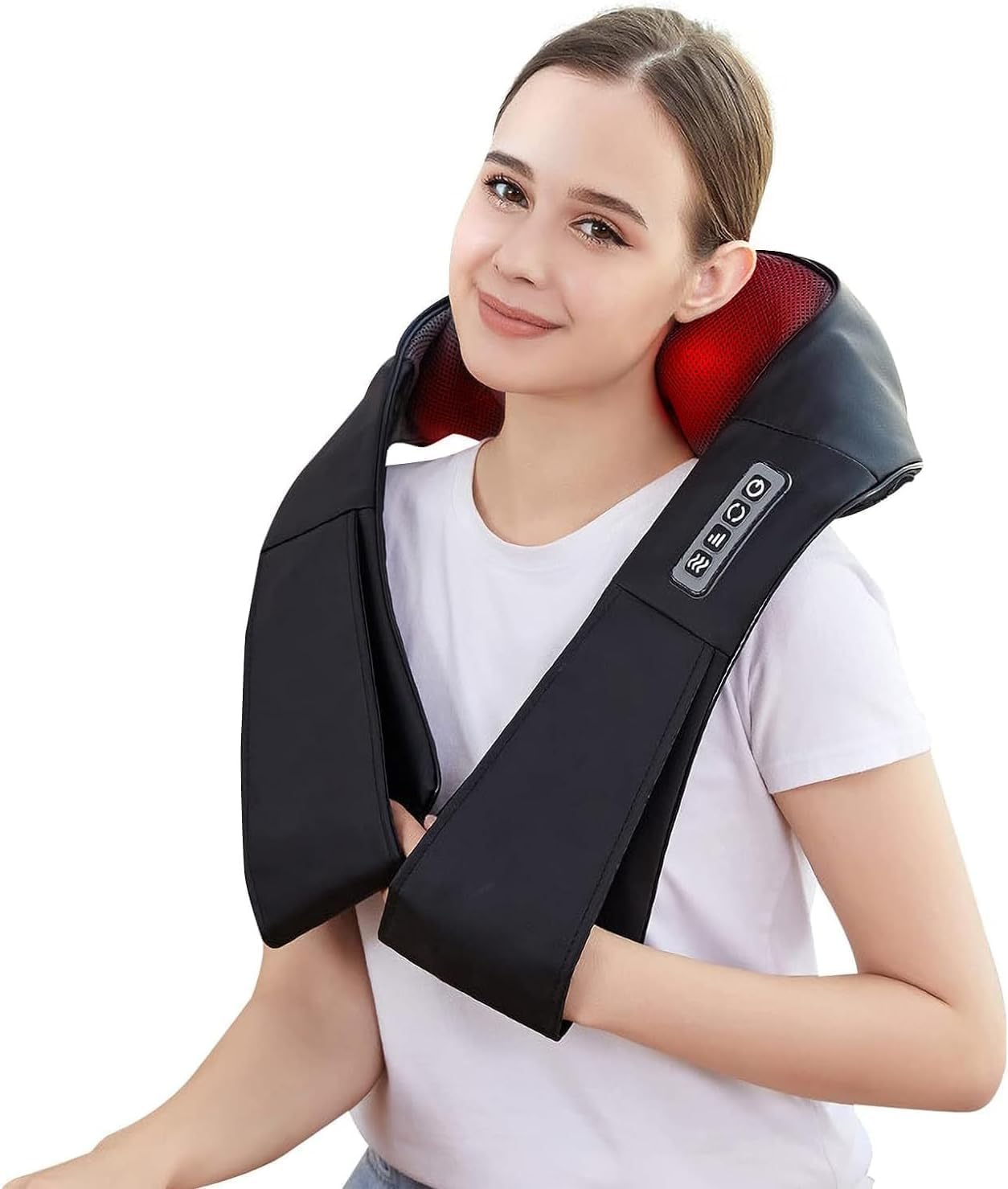 Shiatsu Back and Neck Massager Pillow with Heat