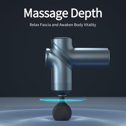 Deep Tissue Massage Gun – Portable with 4 Heads