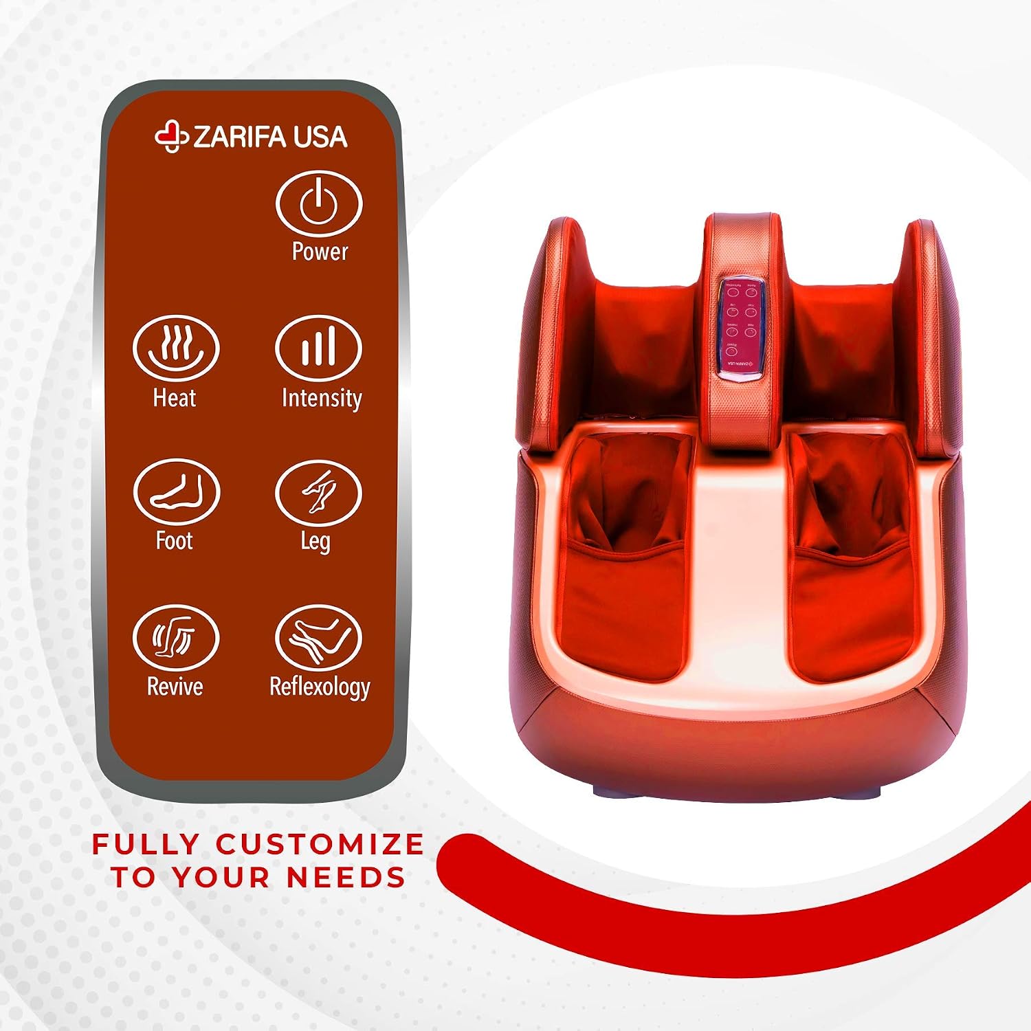 Electric Shiatsu Foot and Leg Massager – Heat & Air Compression
