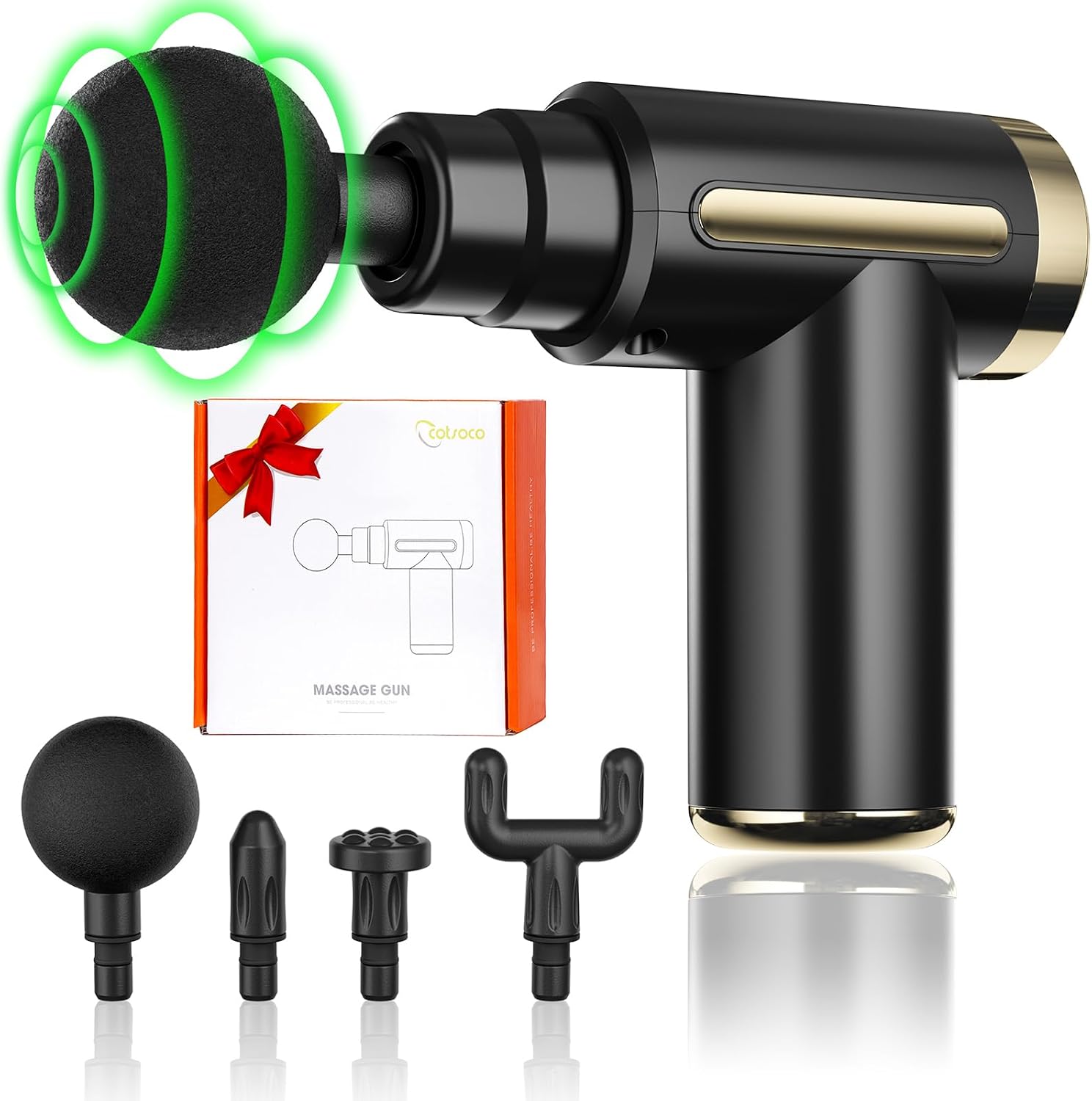 Mini Deep Tissue Massage Gun – Quiet Percussion Massager