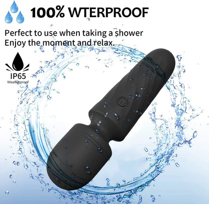 Mini Wand Massager – Quiet, Water-Resistant & USB Rechargeable