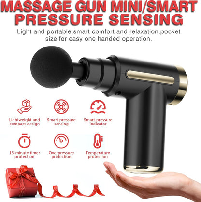 Mini Deep Tissue Massage Gun – Quiet Percussion Massager