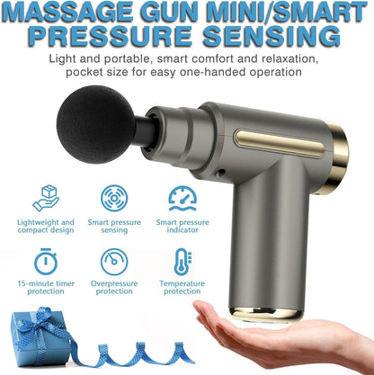 Mini Deep Tissue Massage Gun – Quiet Percussion Relief