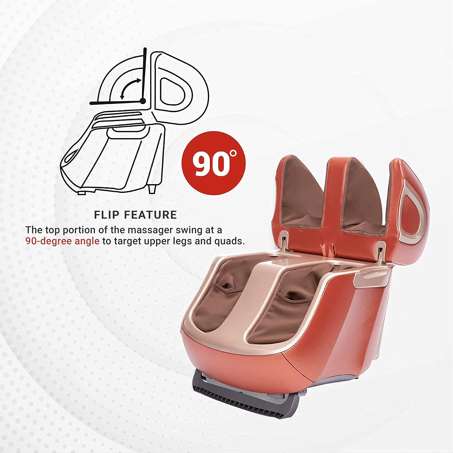 Electric Shiatsu Foot and Leg Massager – Heat & Air Compression