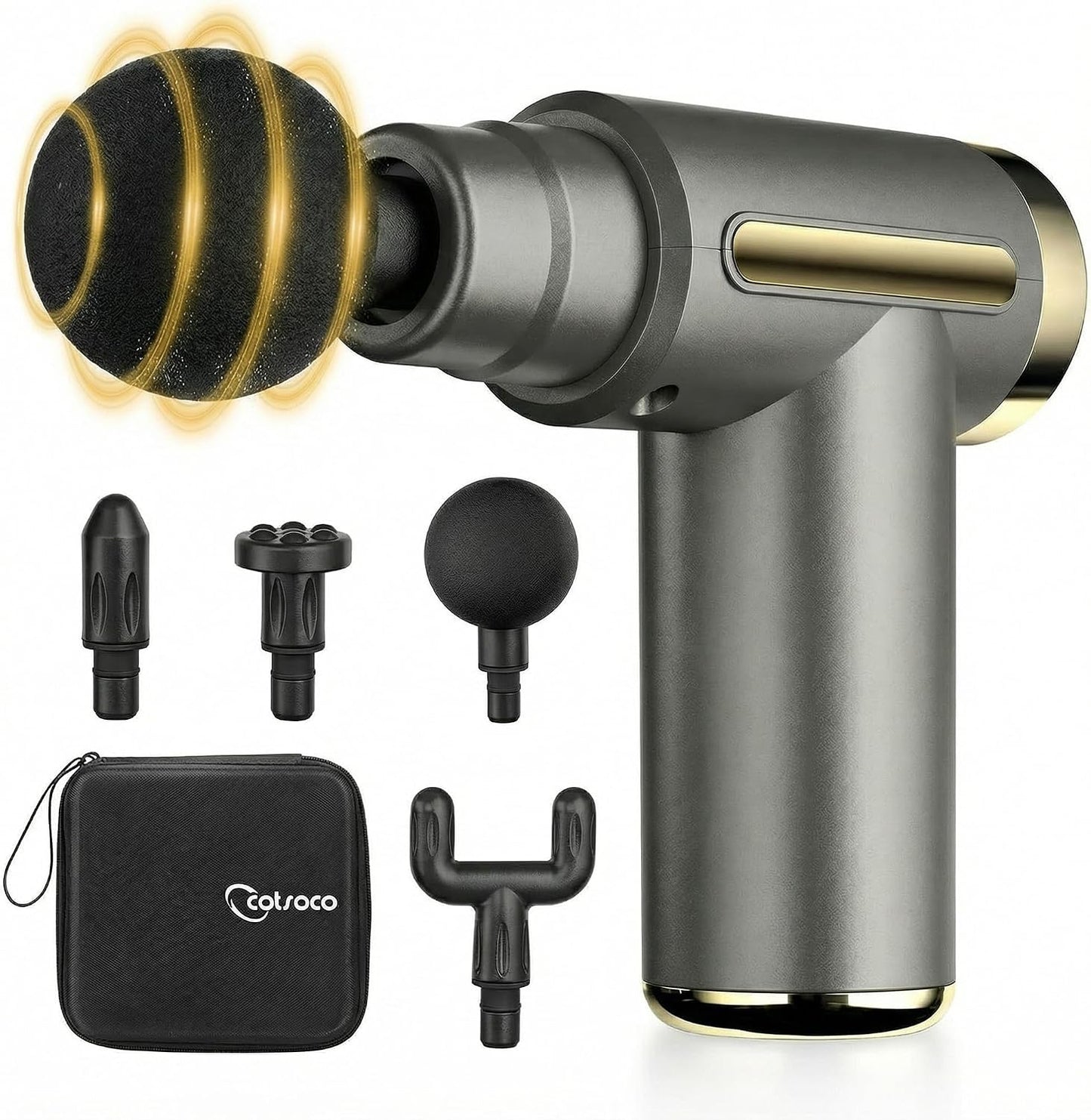 Mini Deep Tissue Massage Gun – Quiet Percussion Relief