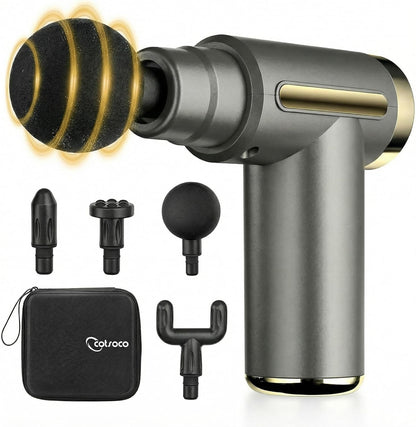 Mini Deep Tissue Massage Gun – Quiet Percussion Relief