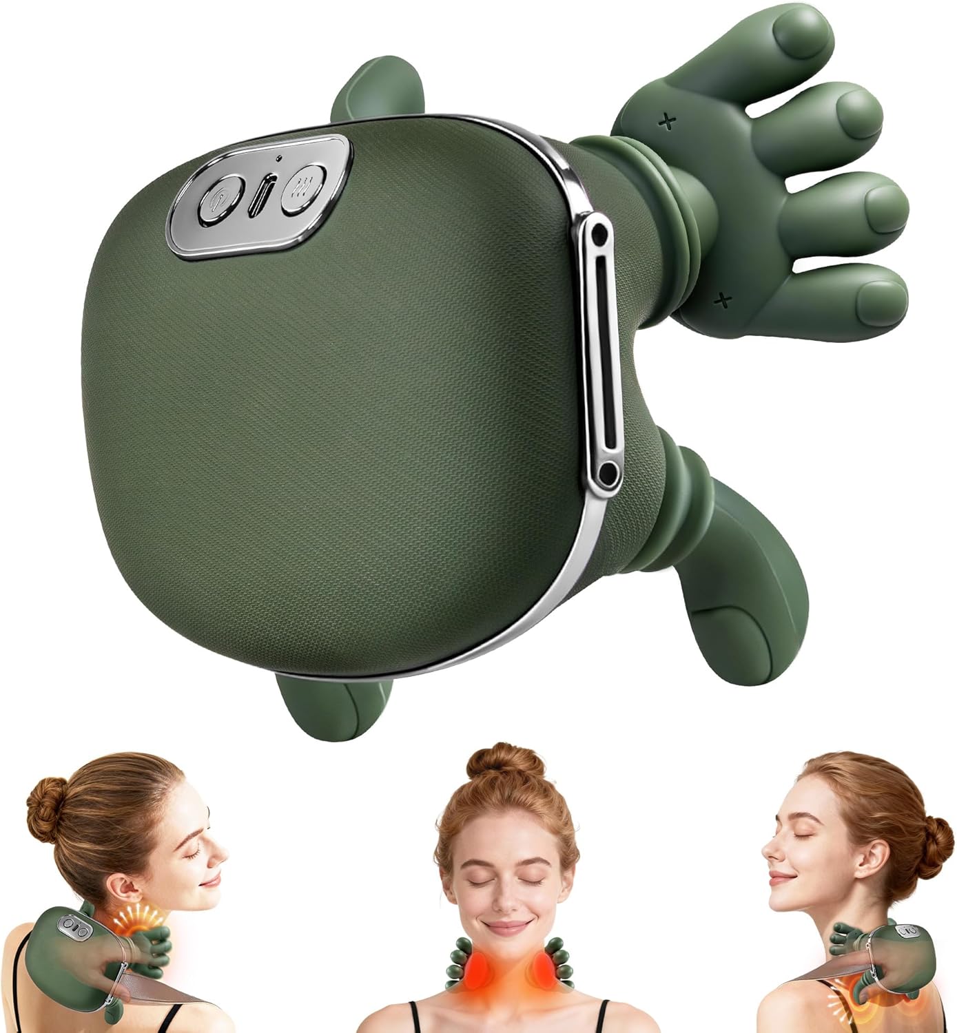 Heated Neck and Shoulder Massager – 4D Kneading Relief