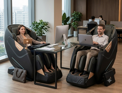 Wellmore 5D SL-Track Zero Gravity Full Body Massage Chair With 5 Year Warranty
