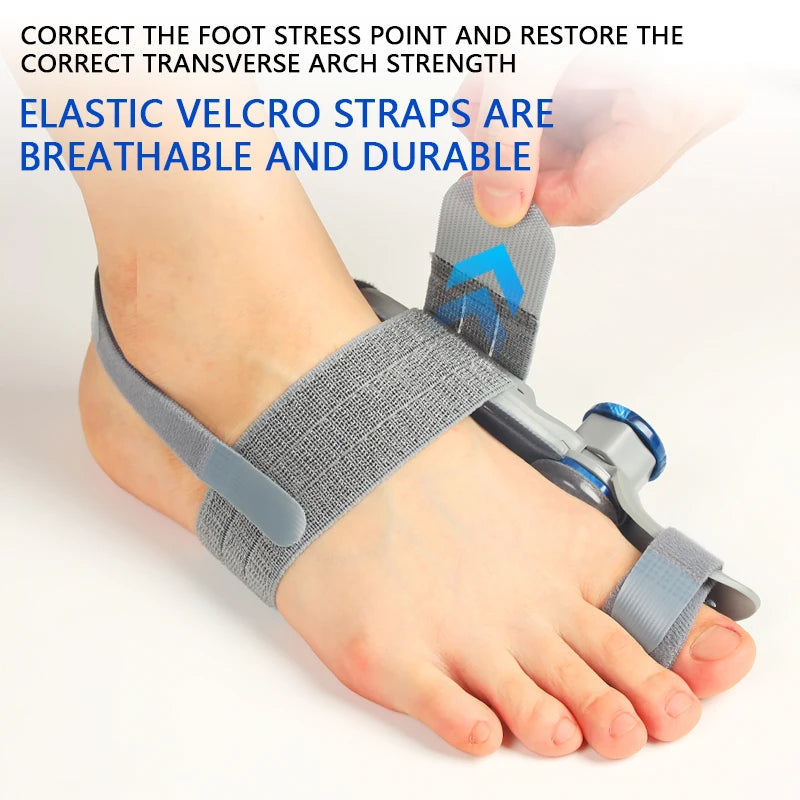 Adjustable Bunion Corrector Brace With Rotating Toe Separator