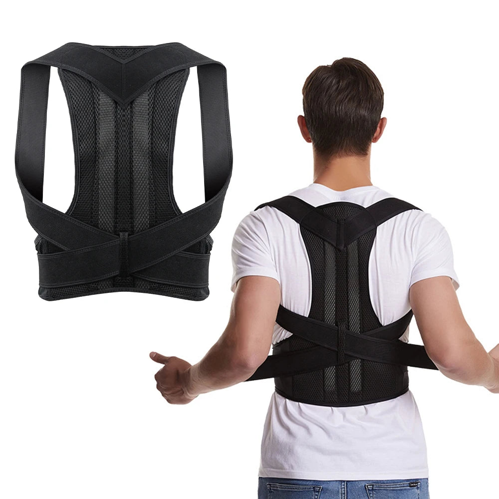 Adjustable Back Brace Posture Corrector for Better Alignment