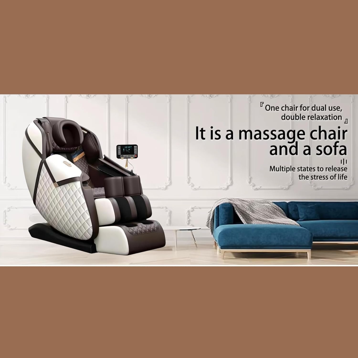 Well More Zero Gravity Full Body Massage Chair with Heat & Bluetooth 2 Year Warranty